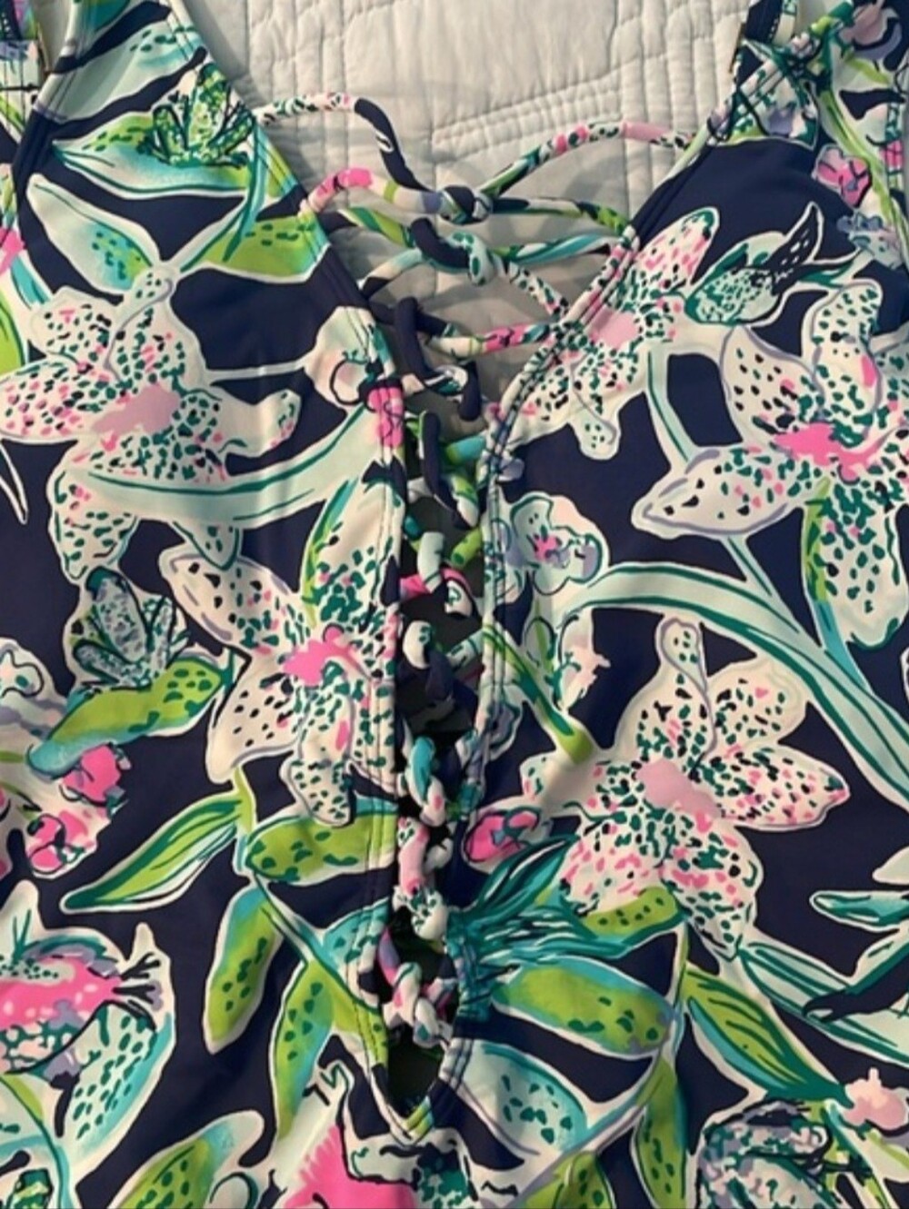 Lilly Pulitzer Swimsuit 8 Gorgeous, Never Worn. - Picture 2 of 5